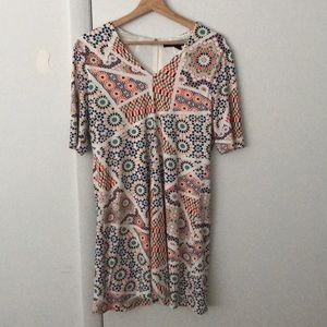 Groovy mod geometric dress